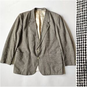 Aldo Di Firenze Vintage Houndstooth Blazer | Size 46 L | Made in Poland